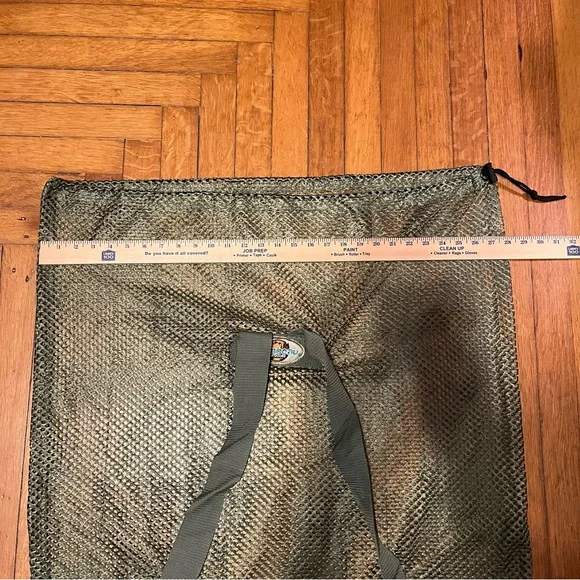 Flambeau Outdoors Mesh Decoy Bag Drab Green Straps Drawstring Duck Hunting NWOT - Picture 7 of 7